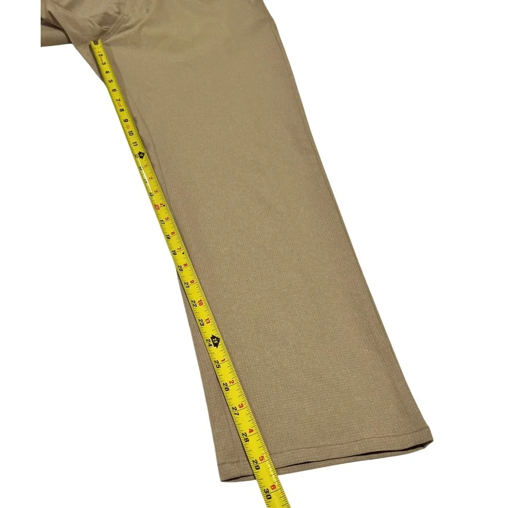 Tommy Bahama‎ Mens 35x30 Pineapple Print Tan Stretch 5-Pocket Pants